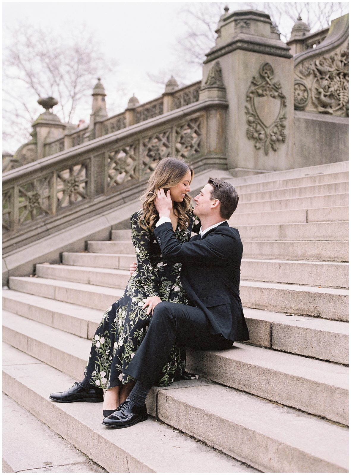 New York City Engagement | Midori + Will » photographysv.com